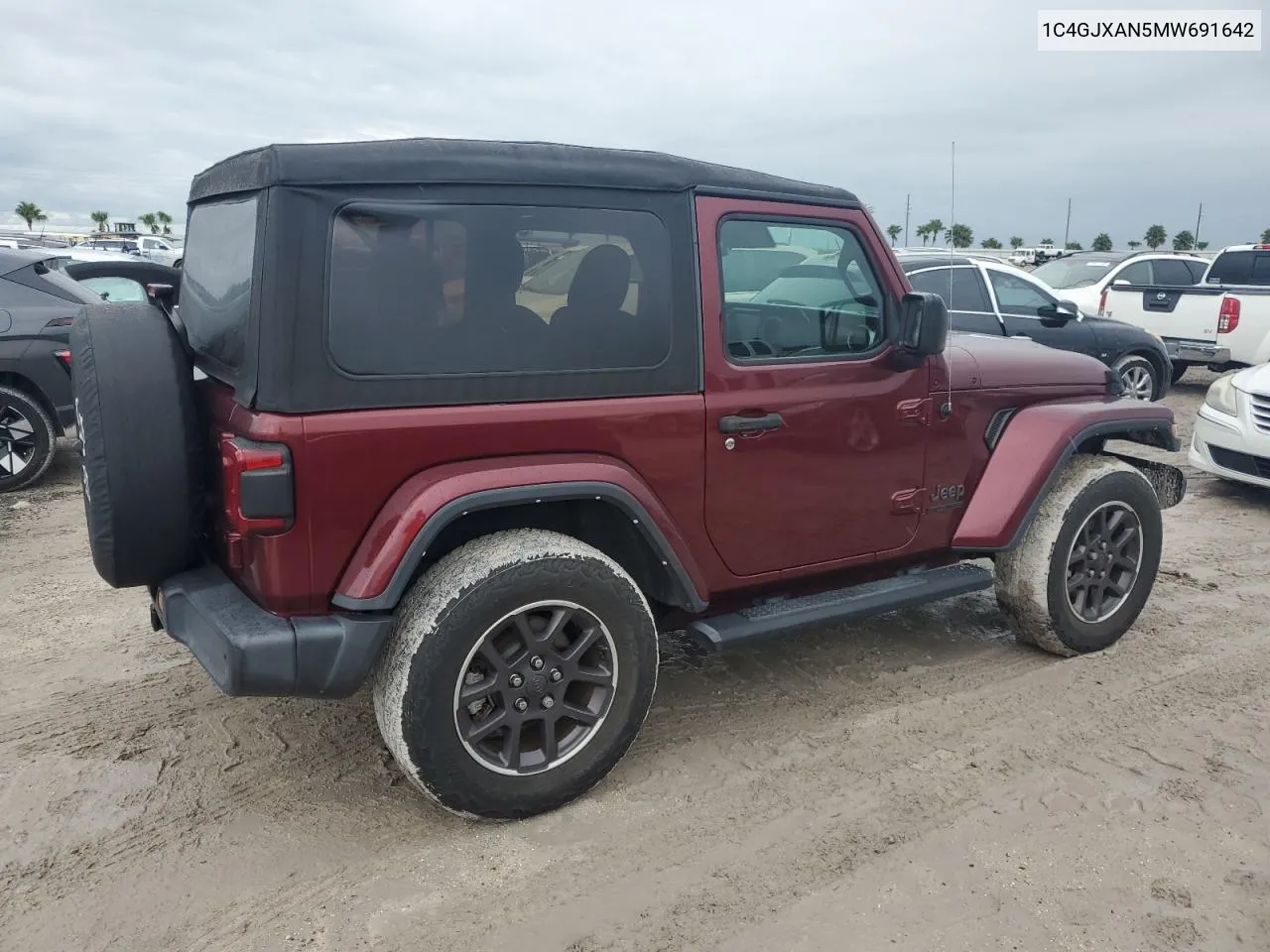 2021 Jeep Wrangler Sport VIN: 1C4GJXAN5MW691642 Lot: 74515994