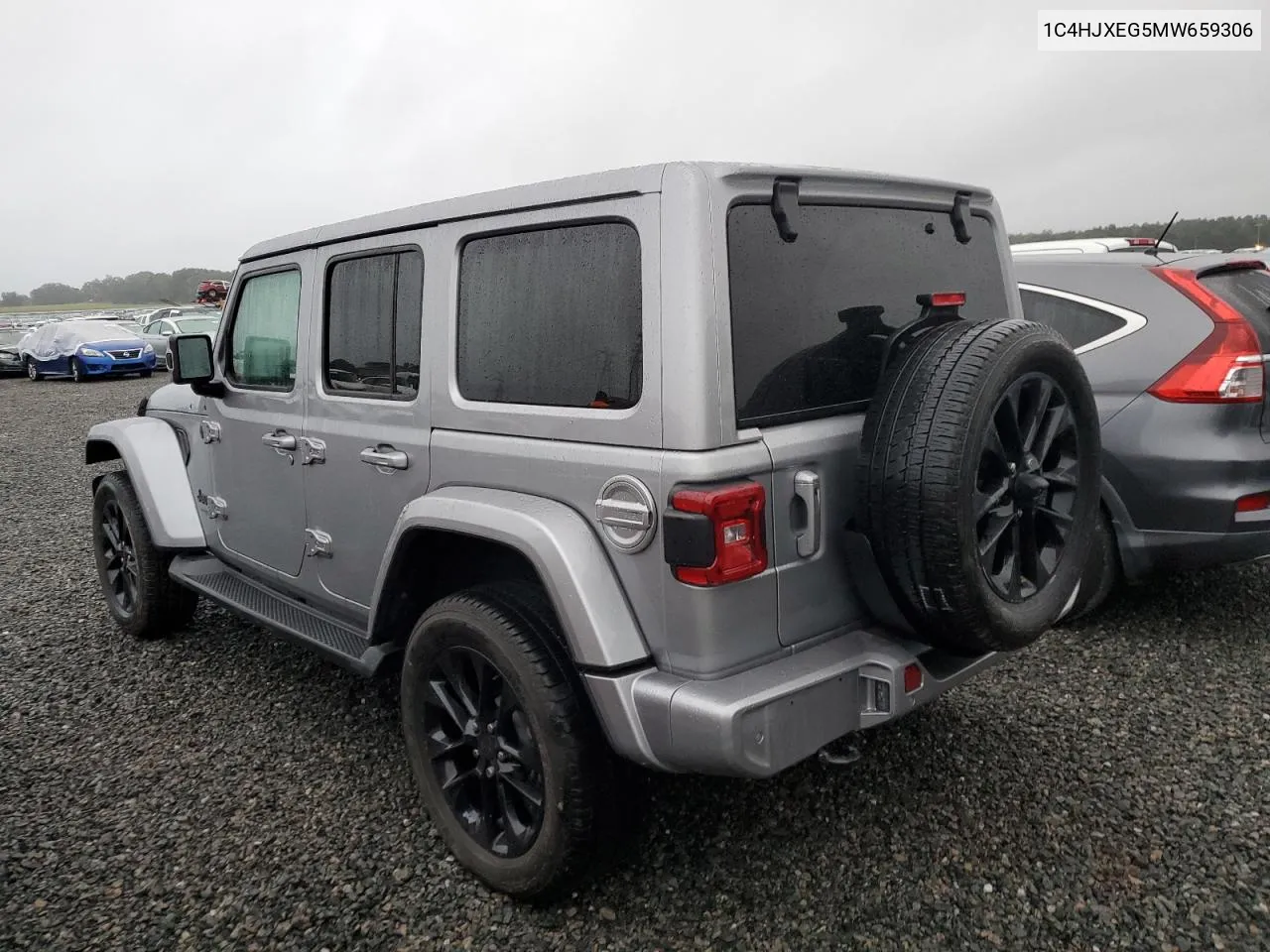 2021 Jeep Wrangler Unlimited Sahara VIN: 1C4HJXEG5MW659306 Lot: 74563914