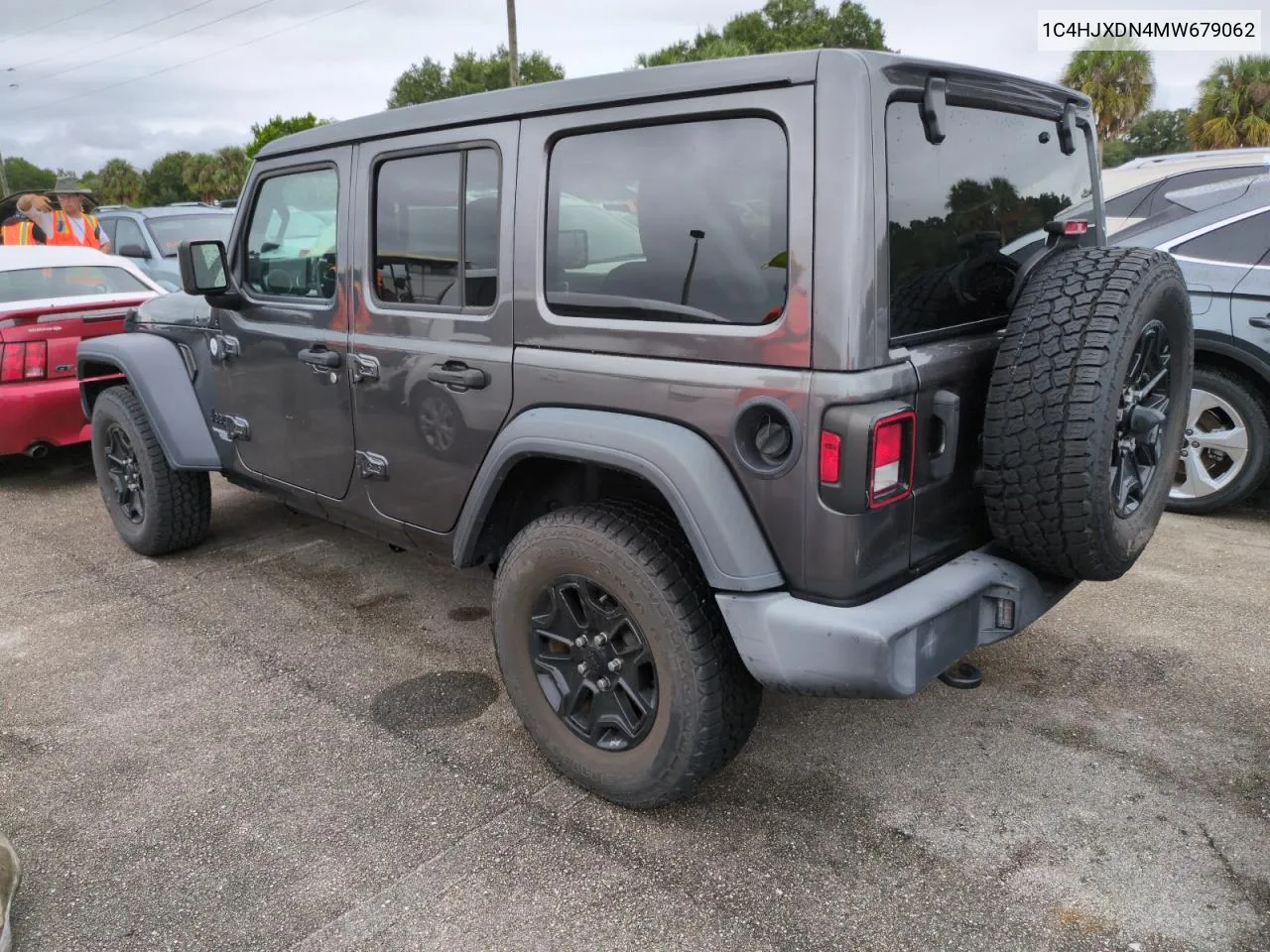 2021 Jeep Wrangler Unlimited Sport VIN: 1C4HJXDN4MW679062 Lot: 74664544