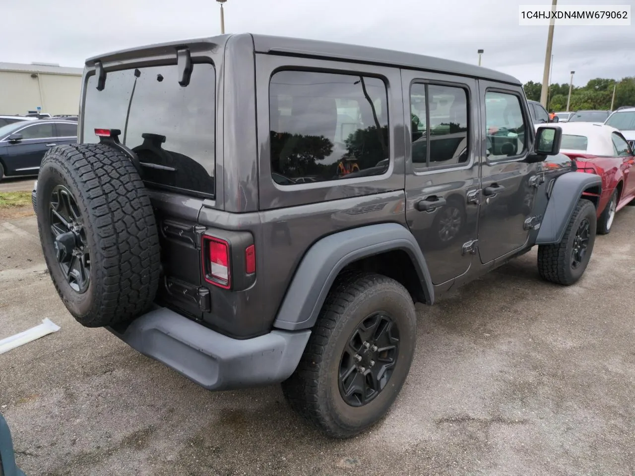 2021 Jeep Wrangler Unlimited Sport VIN: 1C4HJXDN4MW679062 Lot: 74664544