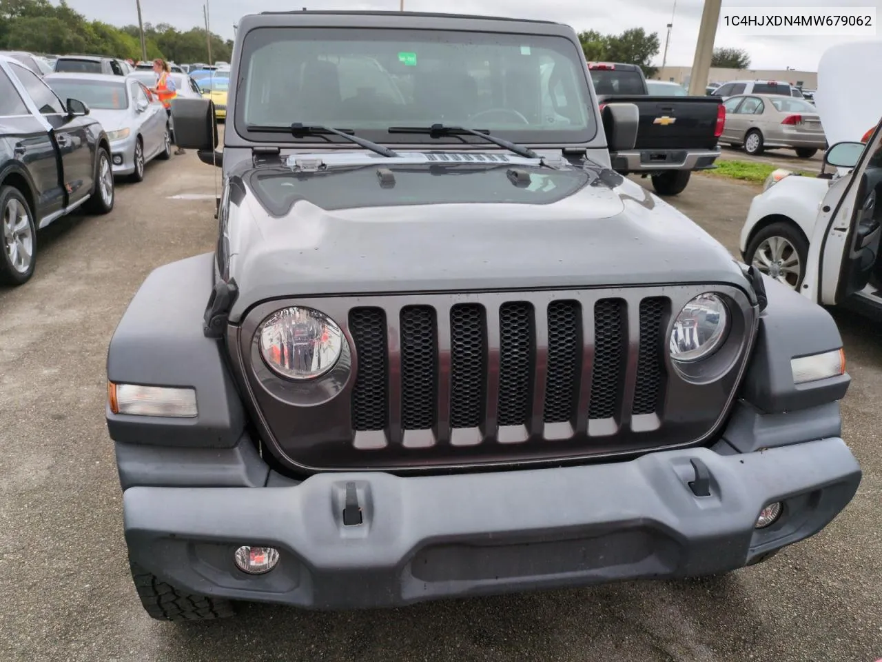 2021 Jeep Wrangler Unlimited Sport VIN: 1C4HJXDN4MW679062 Lot: 74664544