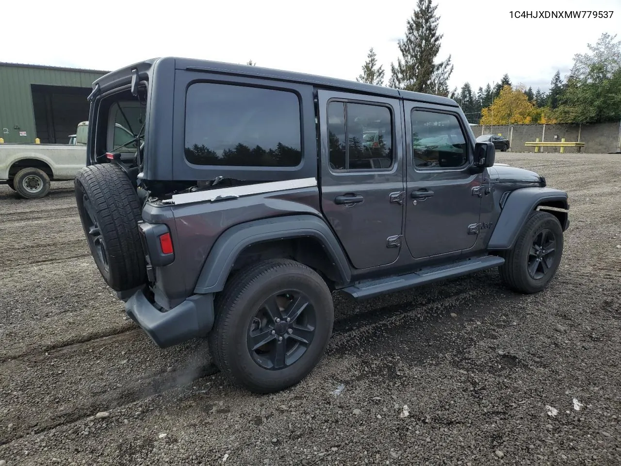 2021 Jeep Wrangler Unlimited Sport VIN: 1C4HJXDNXMW779537 Lot: 74969594