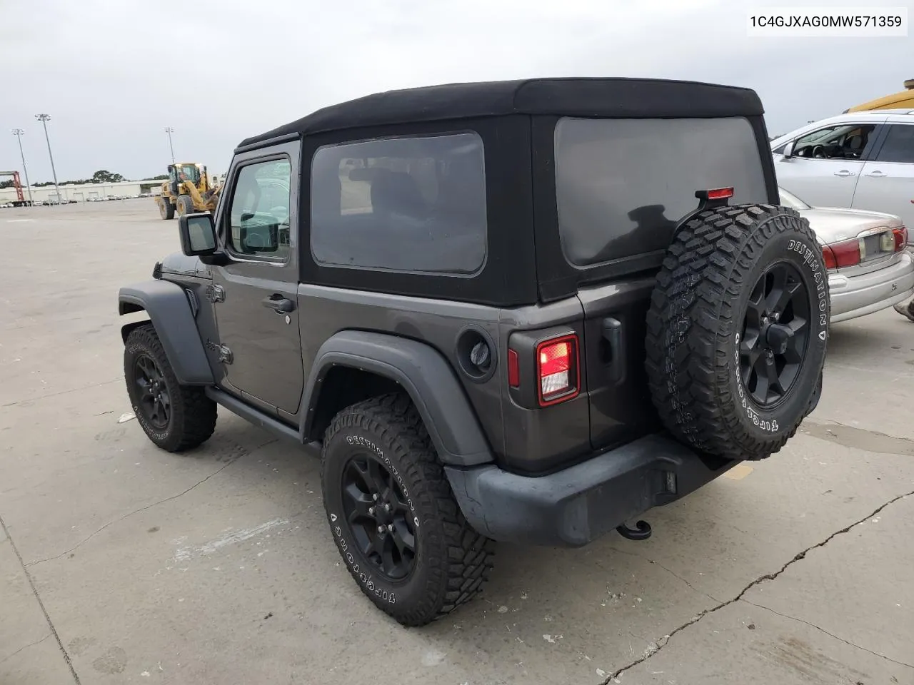 2021 Jeep Wrangler Sport VIN: 1C4GJXAG0MW571359 Lot: 75189354