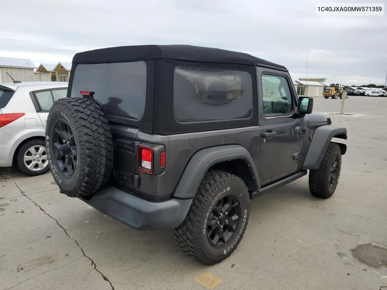 2021 Jeep Wrangler Sport VIN: 1C4GJXAG0MW571359 Lot: 75189354