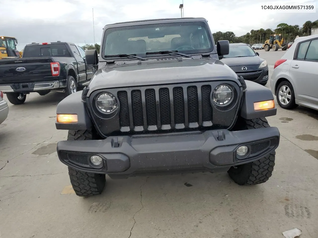 2021 Jeep Wrangler Sport VIN: 1C4GJXAG0MW571359 Lot: 75189354