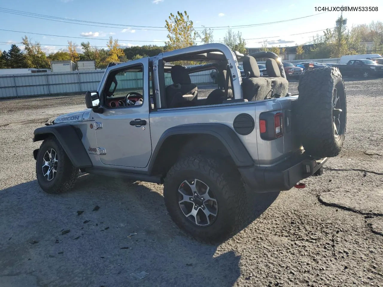 2021 Jeep Wrangler Rubicon VIN: 1C4HJXCG8MW533508 Lot: 75613484