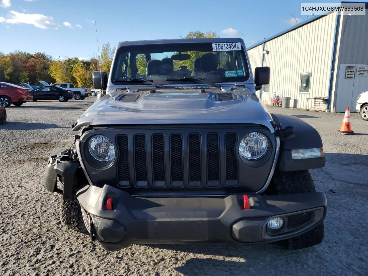 2021 Jeep Wrangler Rubicon VIN: 1C4HJXCG8MW533508 Lot: 75613484