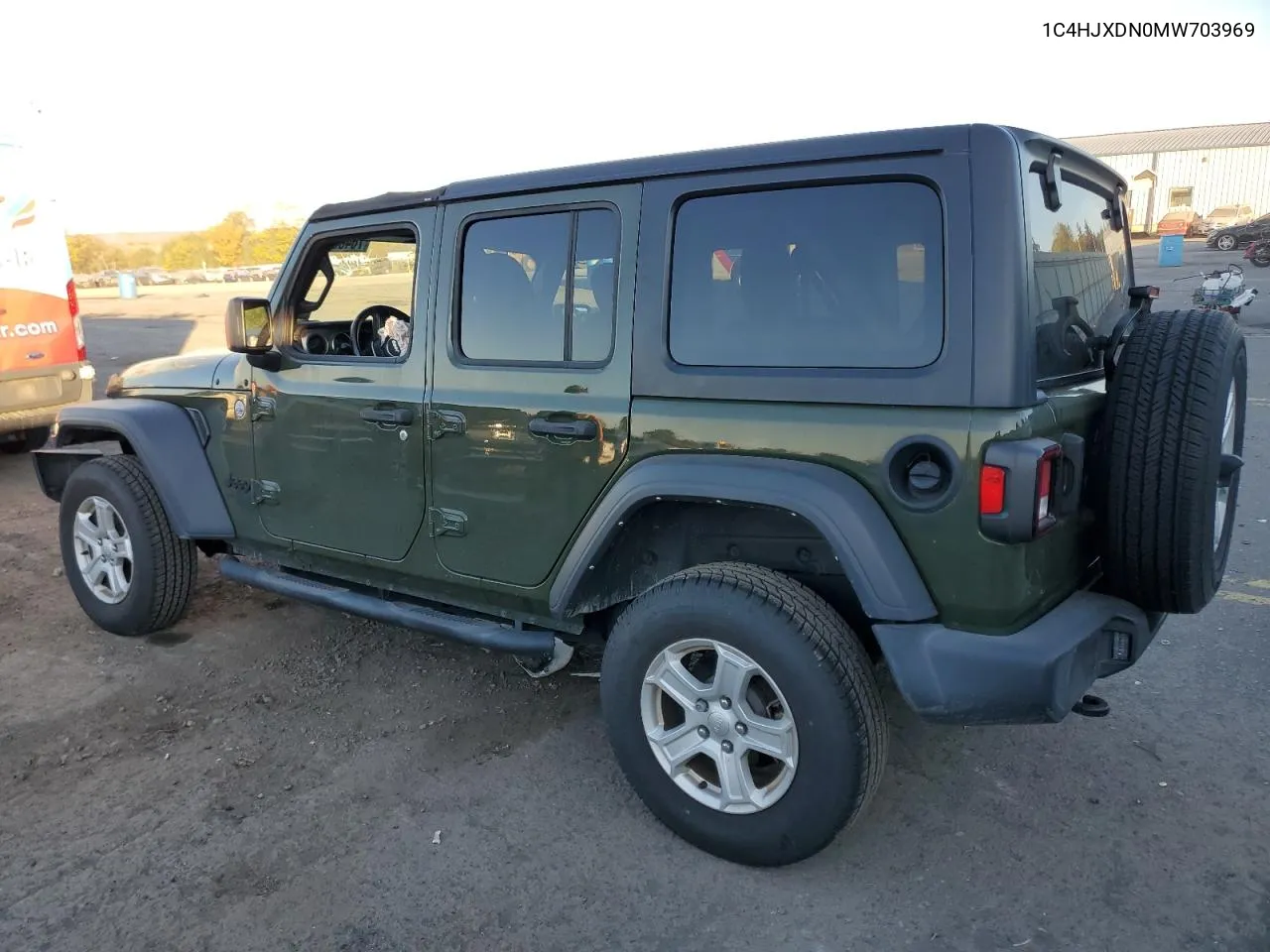 2021 Jeep Wrangler Unlimited Sport VIN: 1C4HJXDN0MW703969 Lot: 76485704