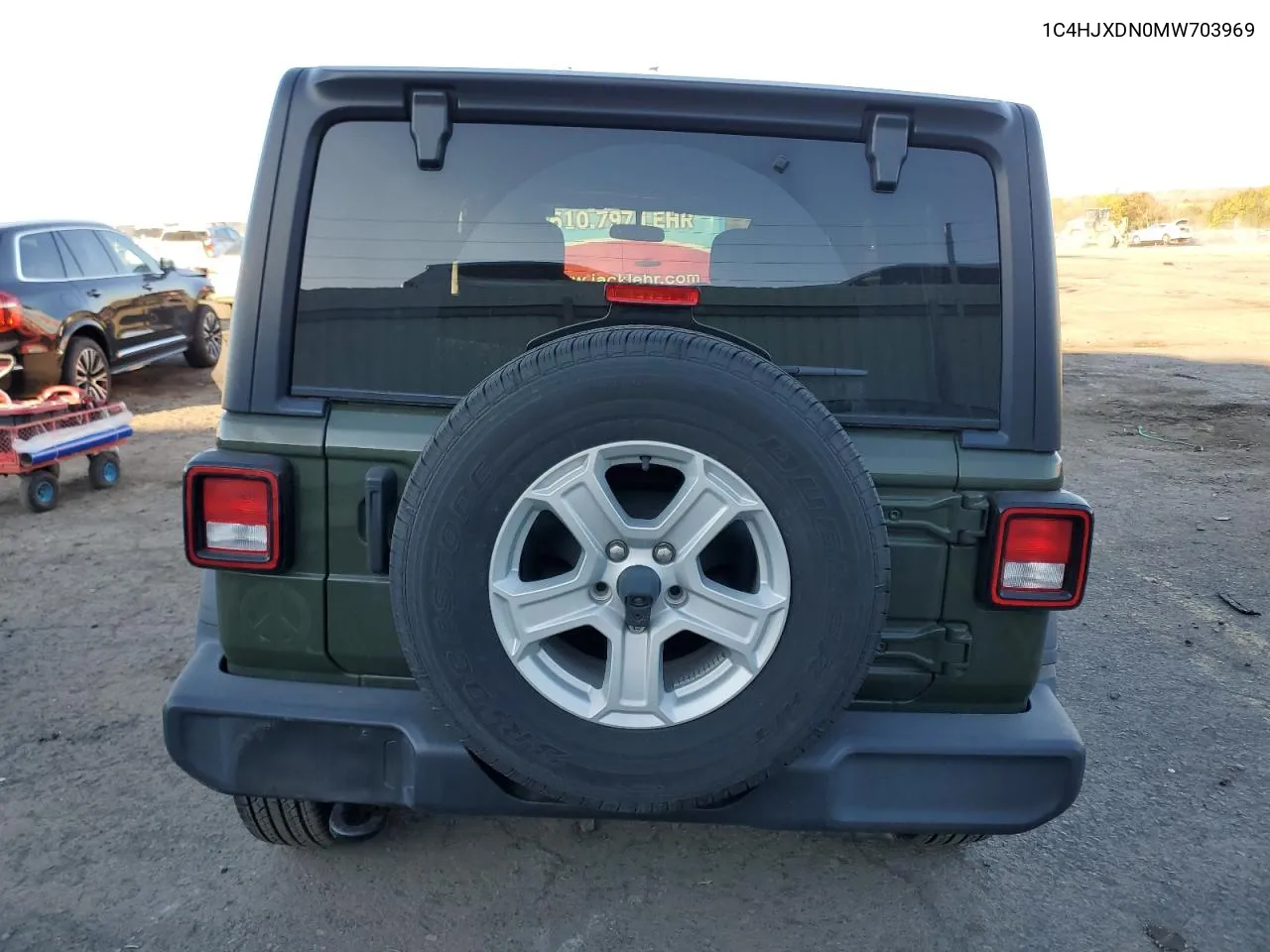 2021 Jeep Wrangler Unlimited Sport VIN: 1C4HJXDN0MW703969 Lot: 76485704