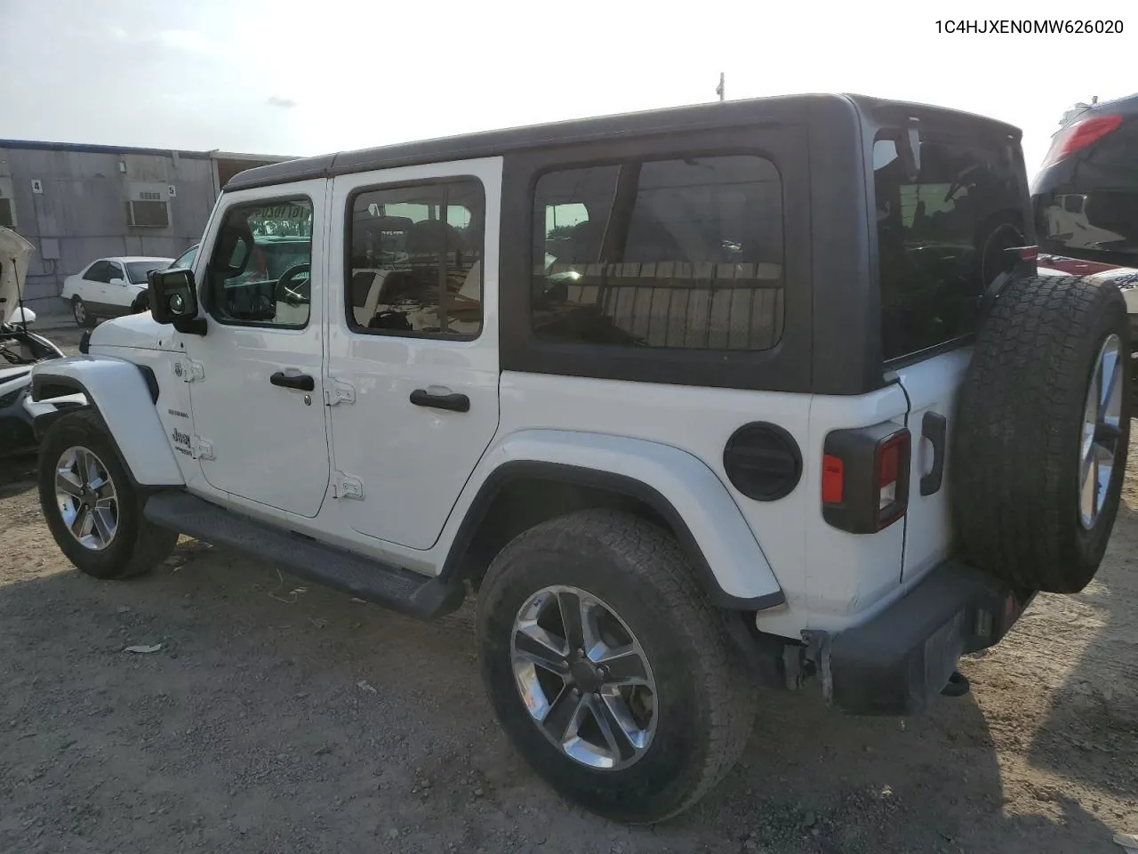 2021 Jeep Wrangler Unlimited Sahara VIN: 1C4HJXEN0MW626020 Lot: 76716204