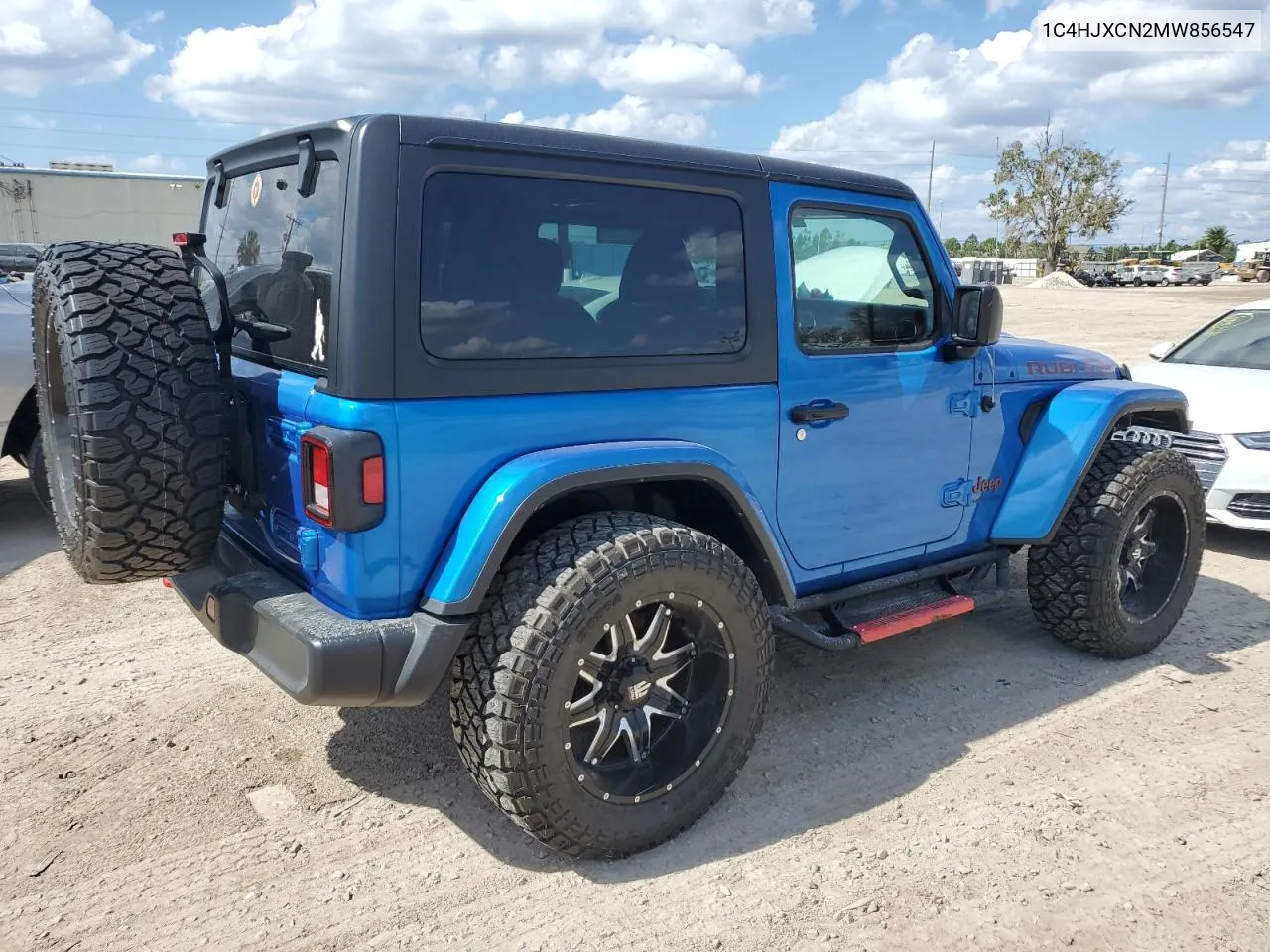 2021 Jeep Wrangler Rubicon VIN: 1C4HJXCN2MW856547 Lot: 77690514