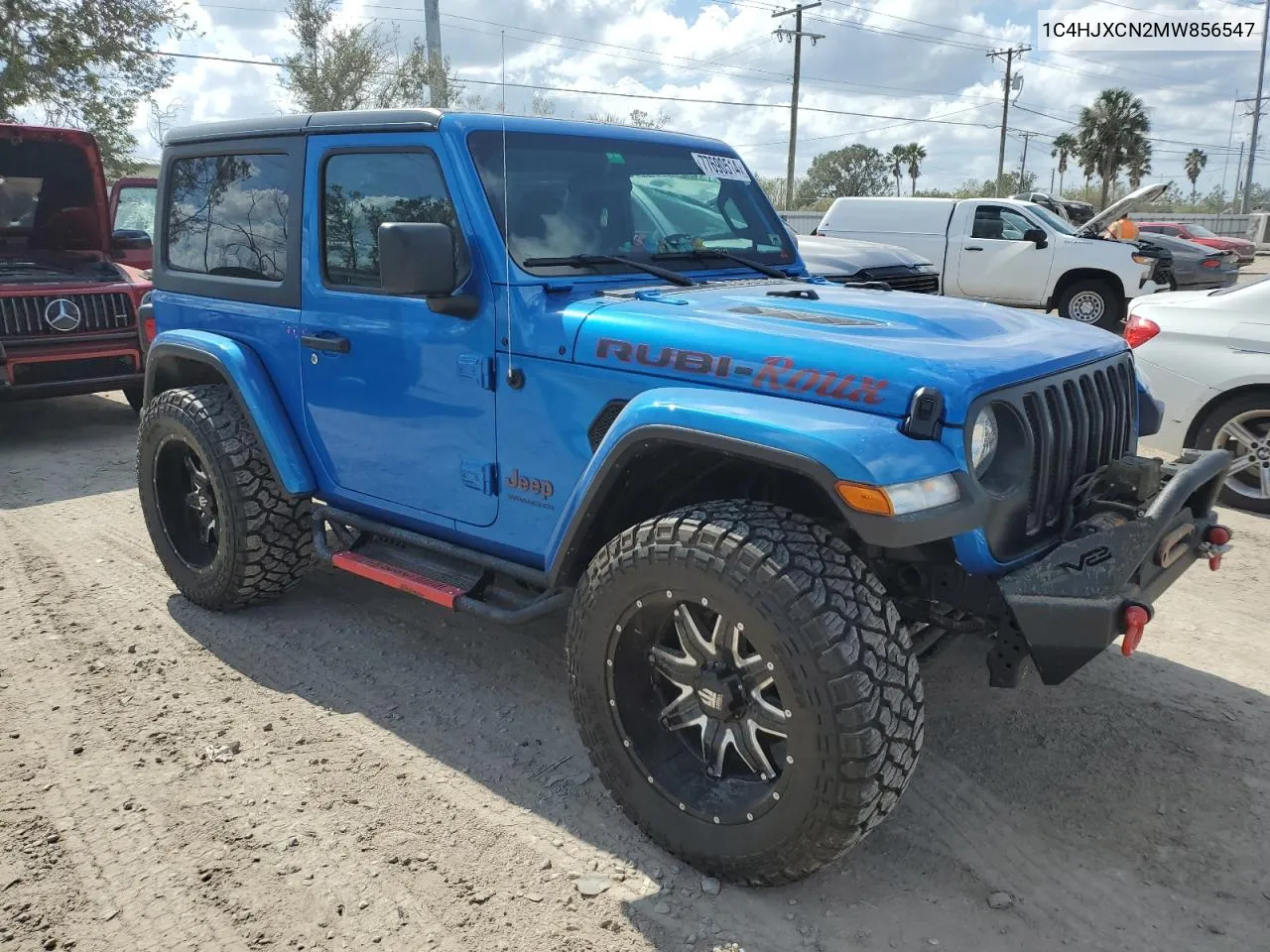 2021 Jeep Wrangler Rubicon VIN: 1C4HJXCN2MW856547 Lot: 77690514