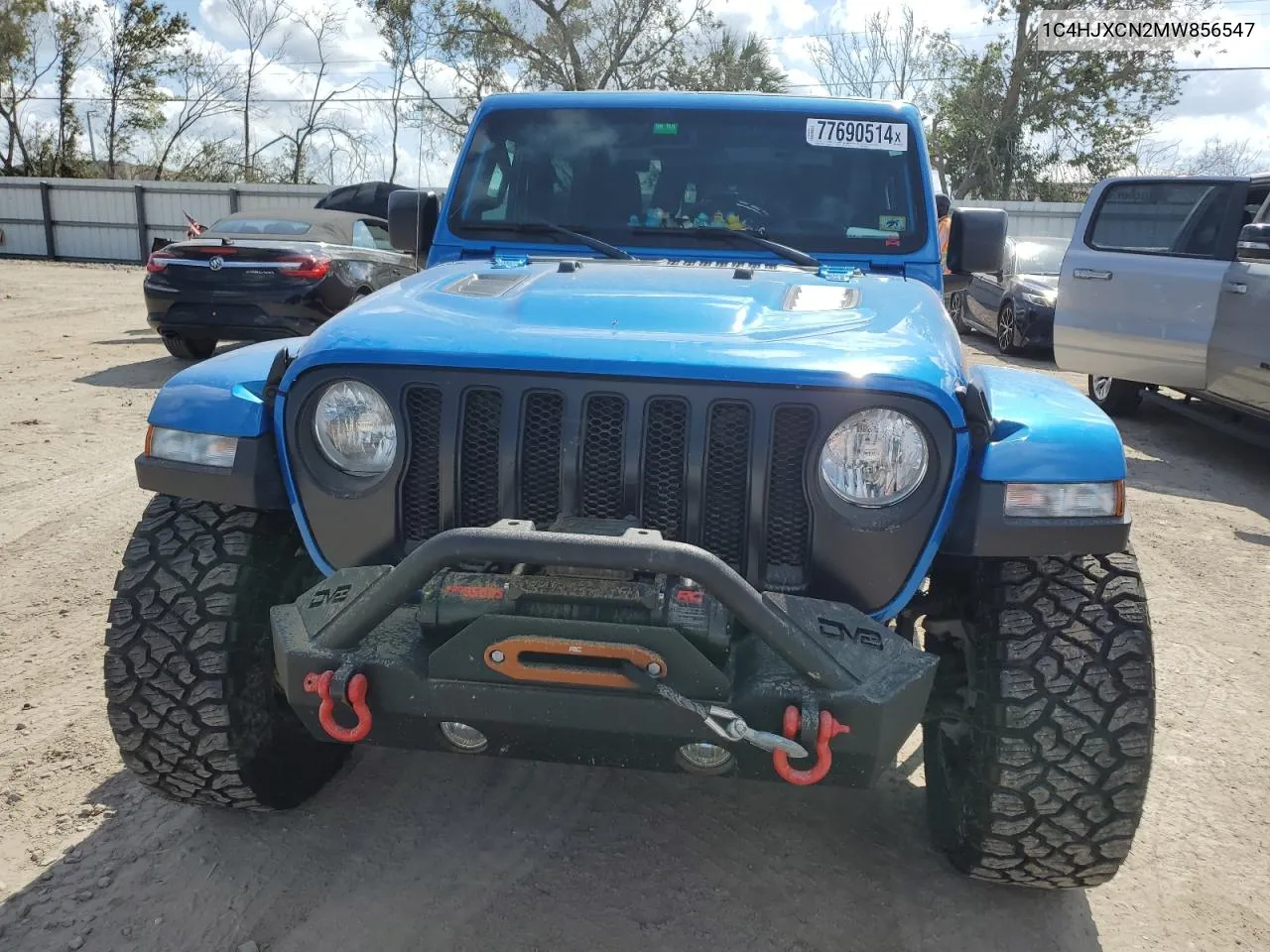 2021 Jeep Wrangler Rubicon VIN: 1C4HJXCN2MW856547 Lot: 77690514