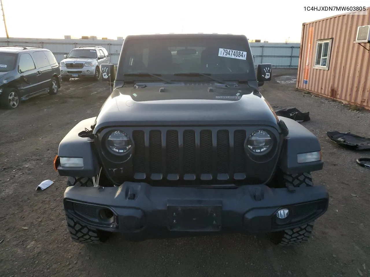 2021 Jeep Wrangler Unlimited Sport VIN: 1C4HJXDN7MW603805 Lot: 79474084