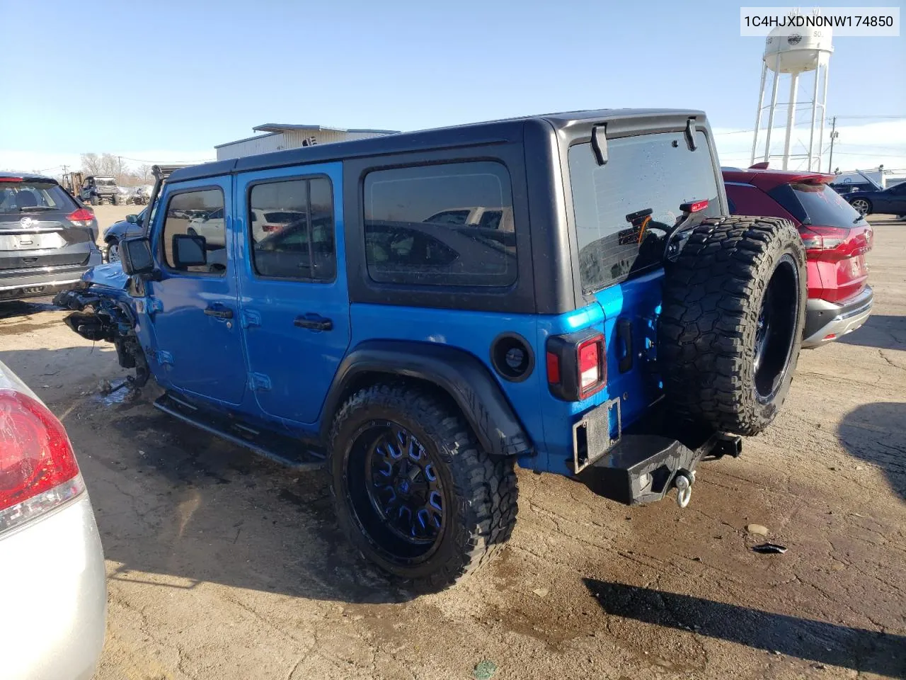 2022 Jeep Wrangler Unlimited Sport VIN: 1C4HJXDN0NW174850 Lot: 47143034