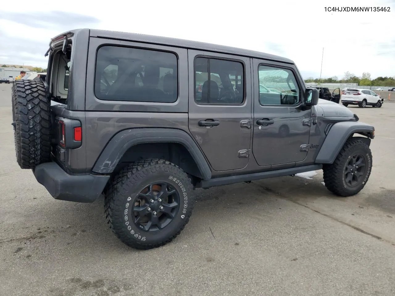 2022 Jeep Wrangler Unlimited Sport VIN: 1C4HJXDM6NW135462 Lot: 53467564