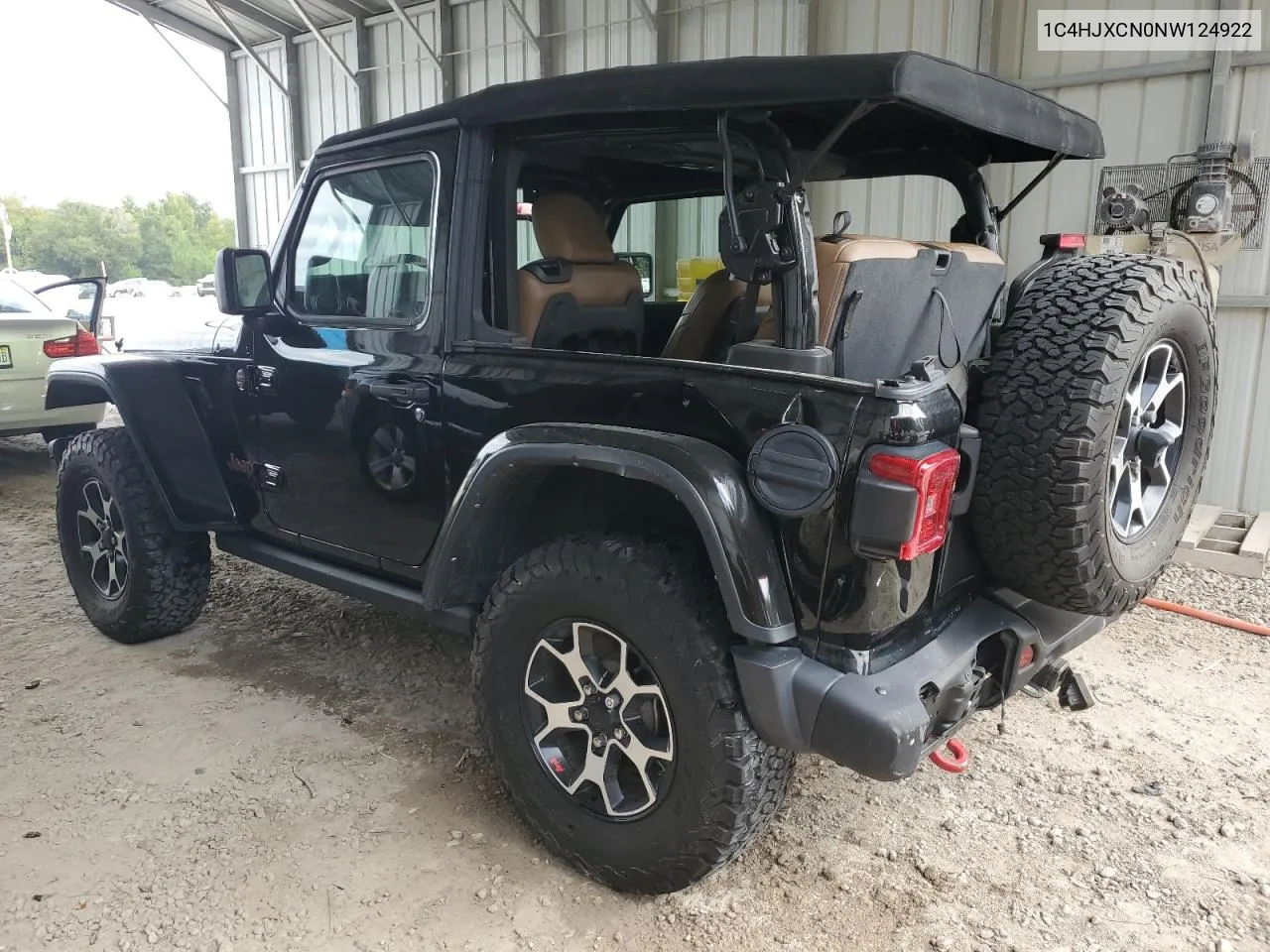 2022 Jeep Wrangler Rubicon VIN: 1C4HJXCN0NW124922 Lot: 62317334