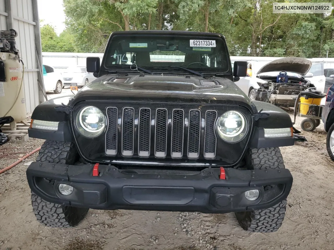 2022 Jeep Wrangler Rubicon VIN: 1C4HJXCN0NW124922 Lot: 62317334