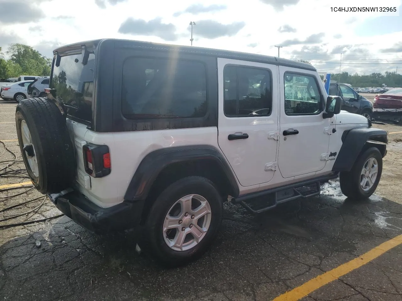 2022 Jeep Wrangler Unlimited Sport VIN: 1C4HJXDN5NW132965 Lot: 62539184