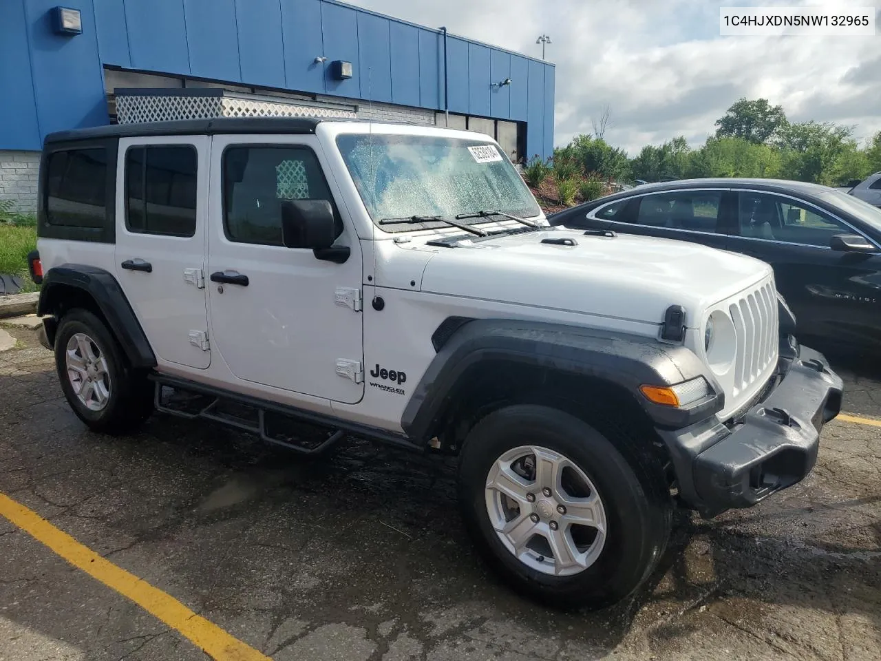 2022 Jeep Wrangler Unlimited Sport VIN: 1C4HJXDN5NW132965 Lot: 62539184