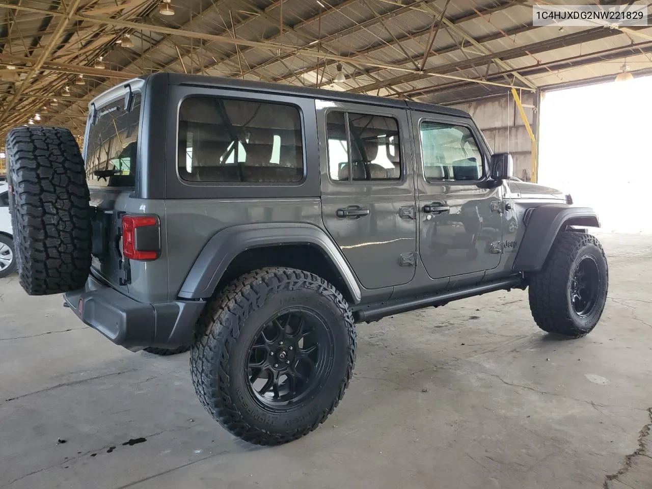 2022 Jeep Wrangler Unlimited Sport VIN: 1C4HJXDG2NW221829 Lot: 64836074