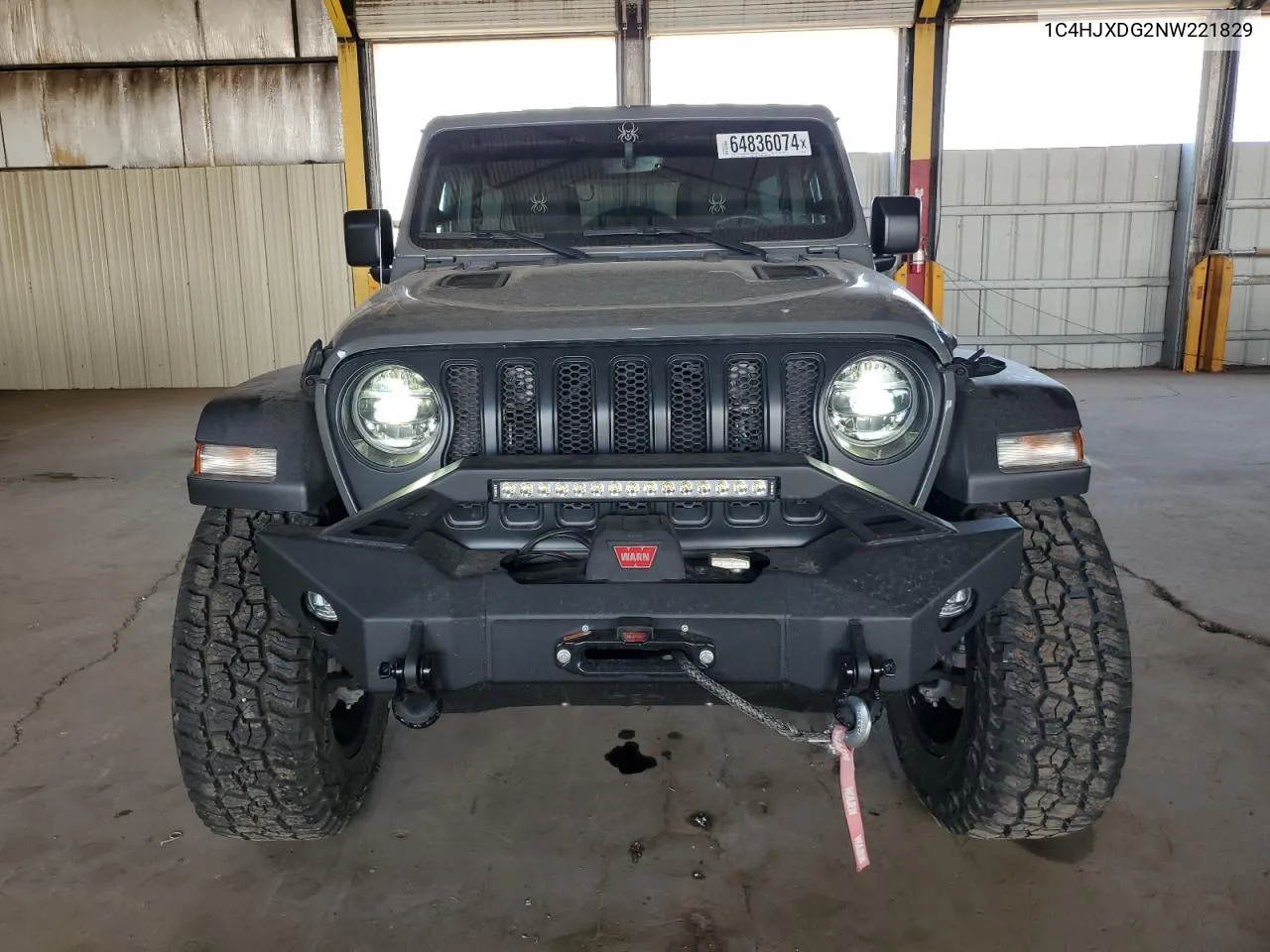 1C4HJXDG2NW221829 2022 Jeep Wrangler Unlimited Sport