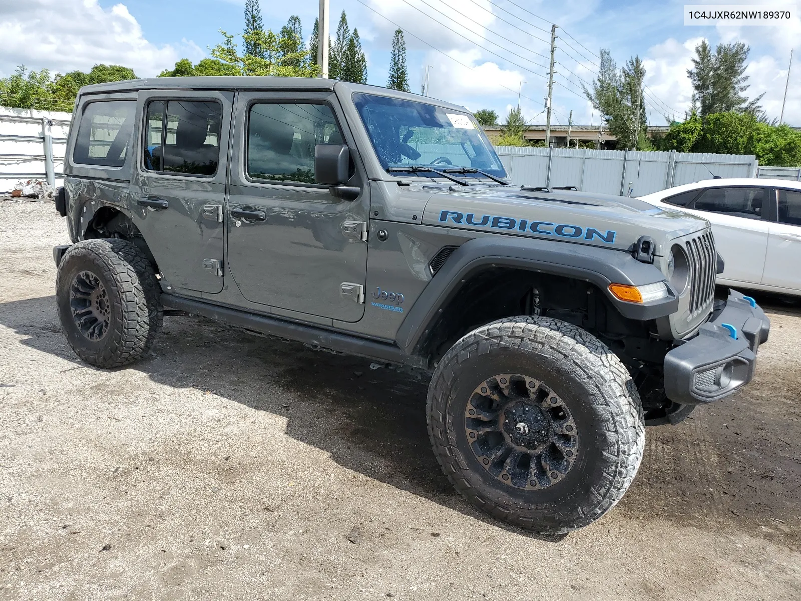 2022 Jeep Wrangler Unlimited Rubicon 4Xe VIN: 1C4JJXR62NW189370 Lot: 64987624