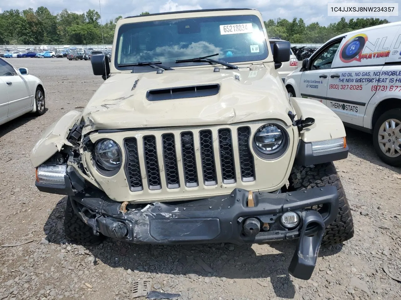 2022 Jeep Wrangler Unlimited Rubicon 392 VIN: 1C4JJXSJ8NW234357 Lot: 65218034