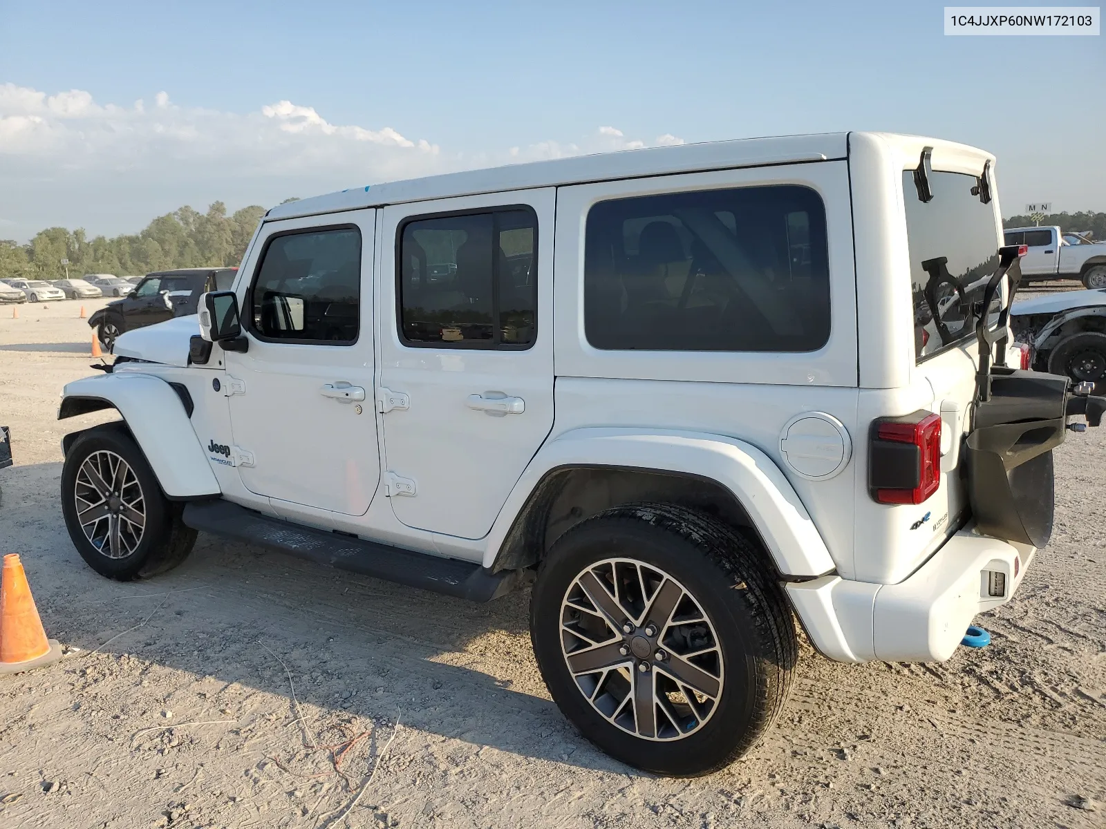 2022 Jeep Wrangler Unlimited Sahara 4Xe VIN: 1C4JJXP60NW172103 Lot: 65655834