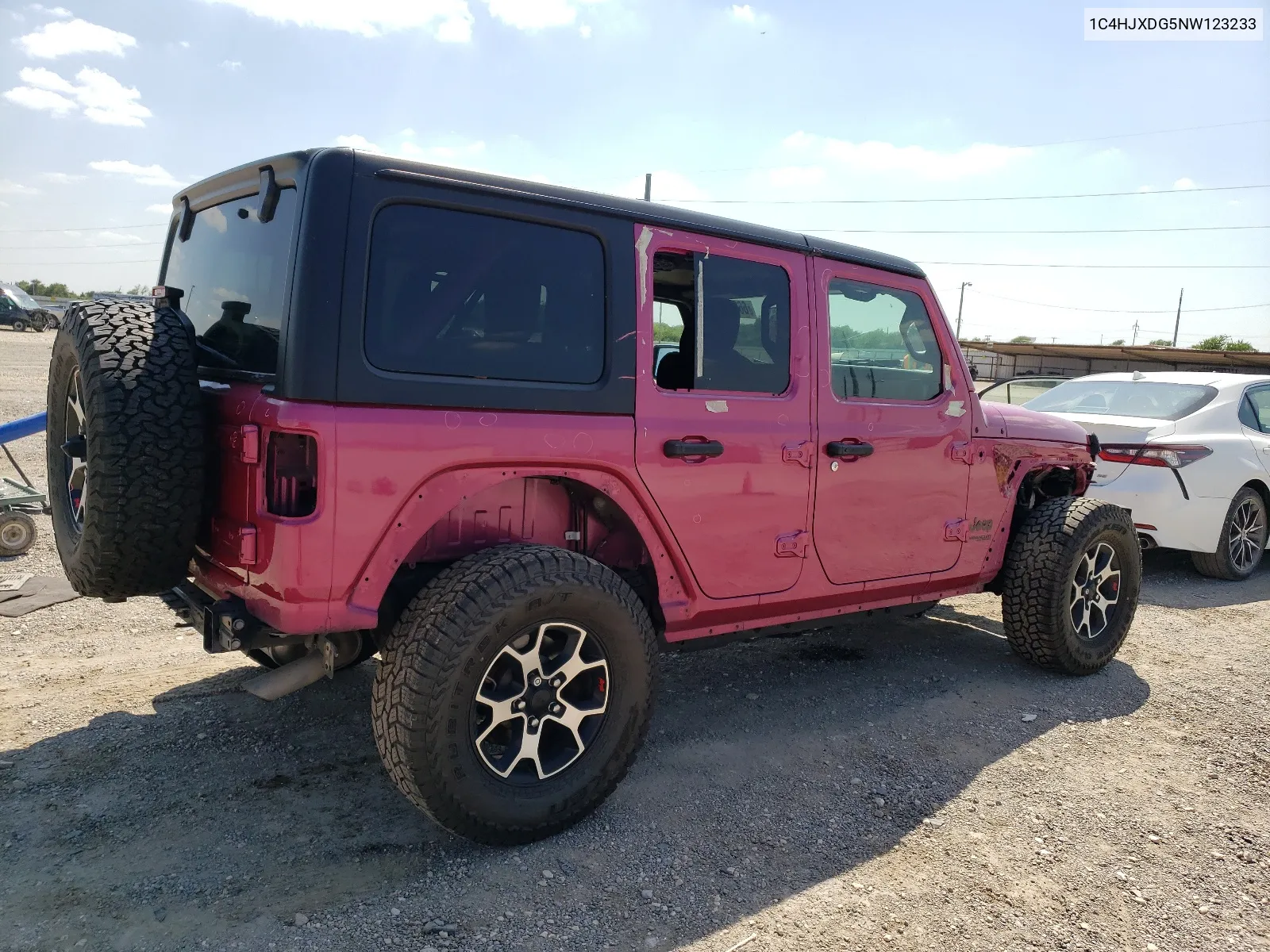 2022 Jeep Wrangler Unlimited Sport VIN: 1C4HJXDG5NW123233 Lot: 66387084