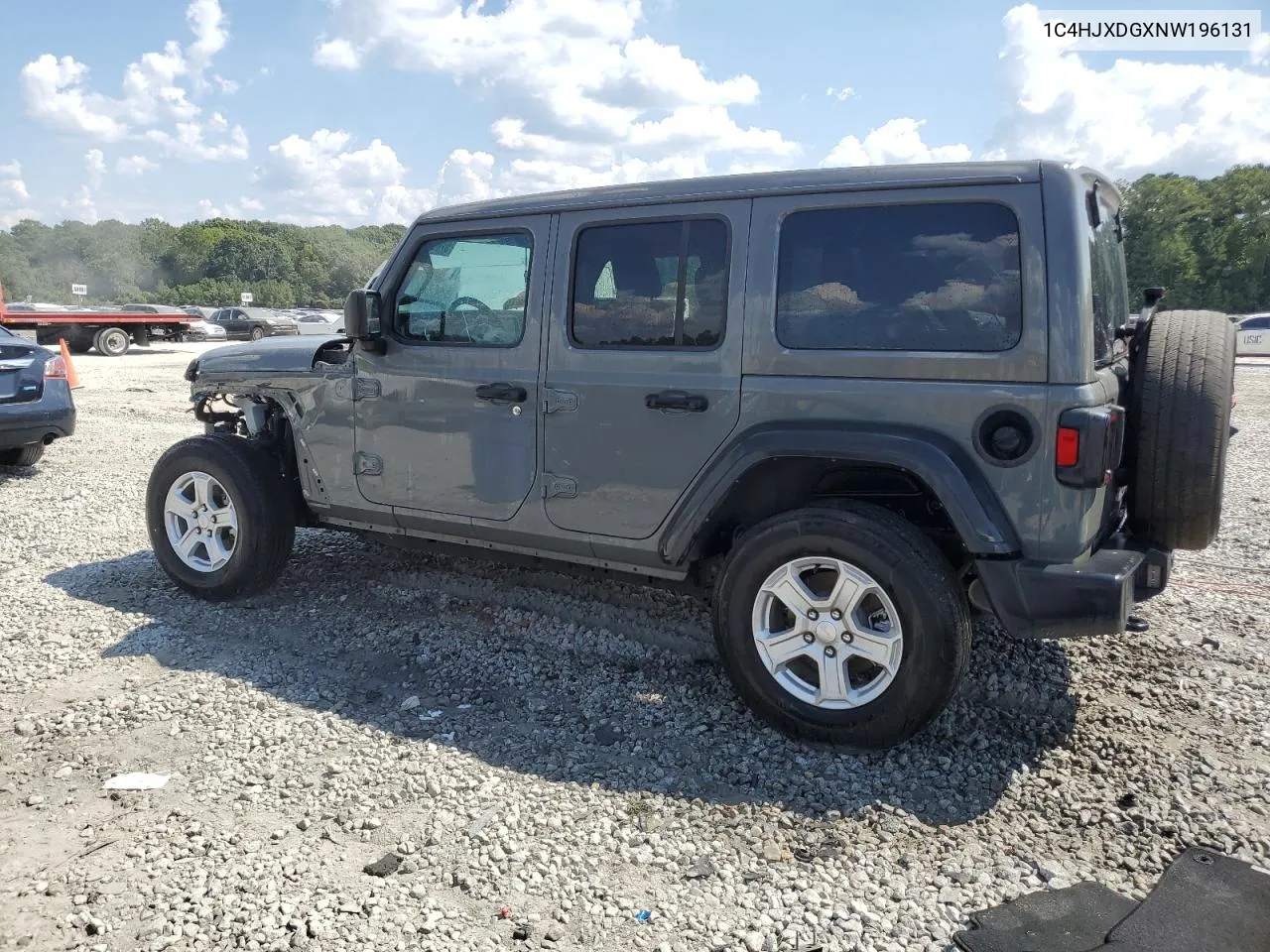 2022 Jeep Wrangler Unlimited Sport VIN: 1C4HJXDGXNW196131 Lot: 67093054