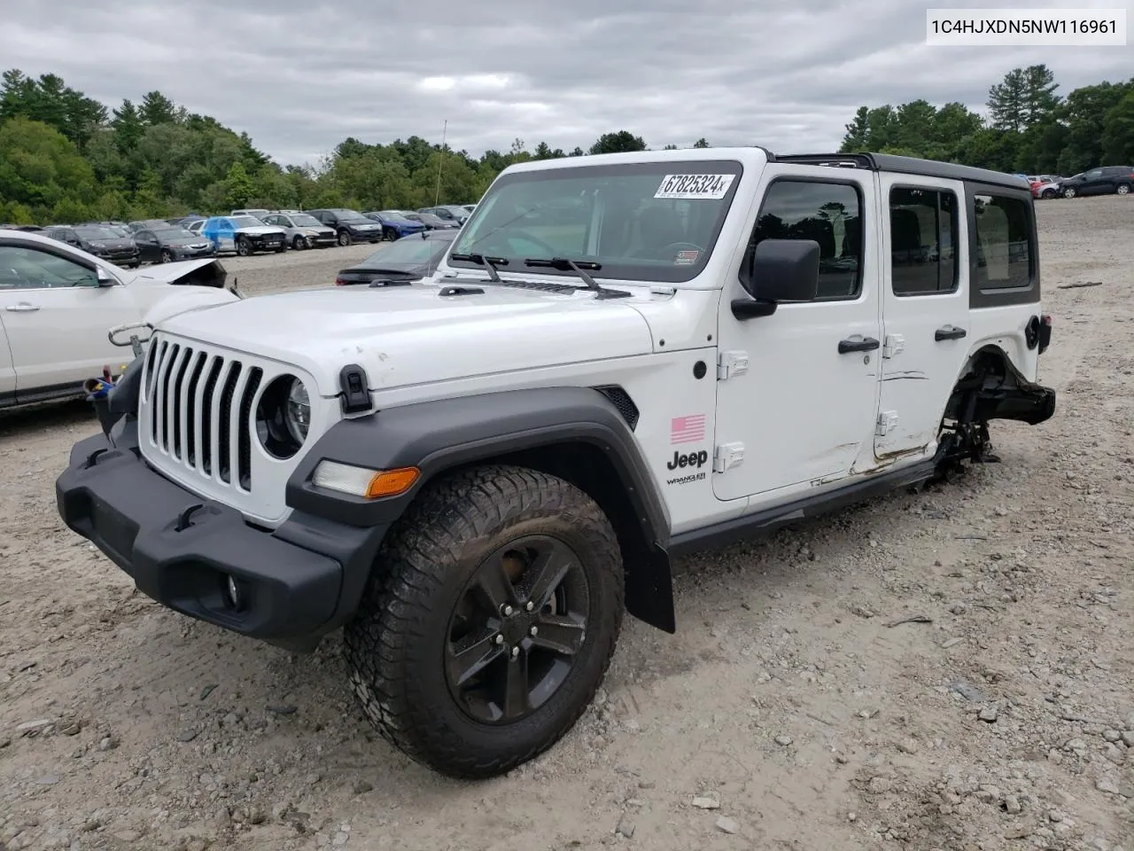 2022 Jeep Wrangler Unlimited Sport VIN: 1C4HJXDN5NW116961 Lot: 67825324