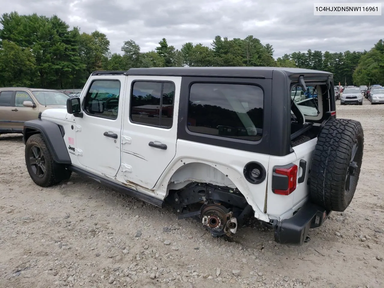 2022 Jeep Wrangler Unlimited Sport VIN: 1C4HJXDN5NW116961 Lot: 67825324