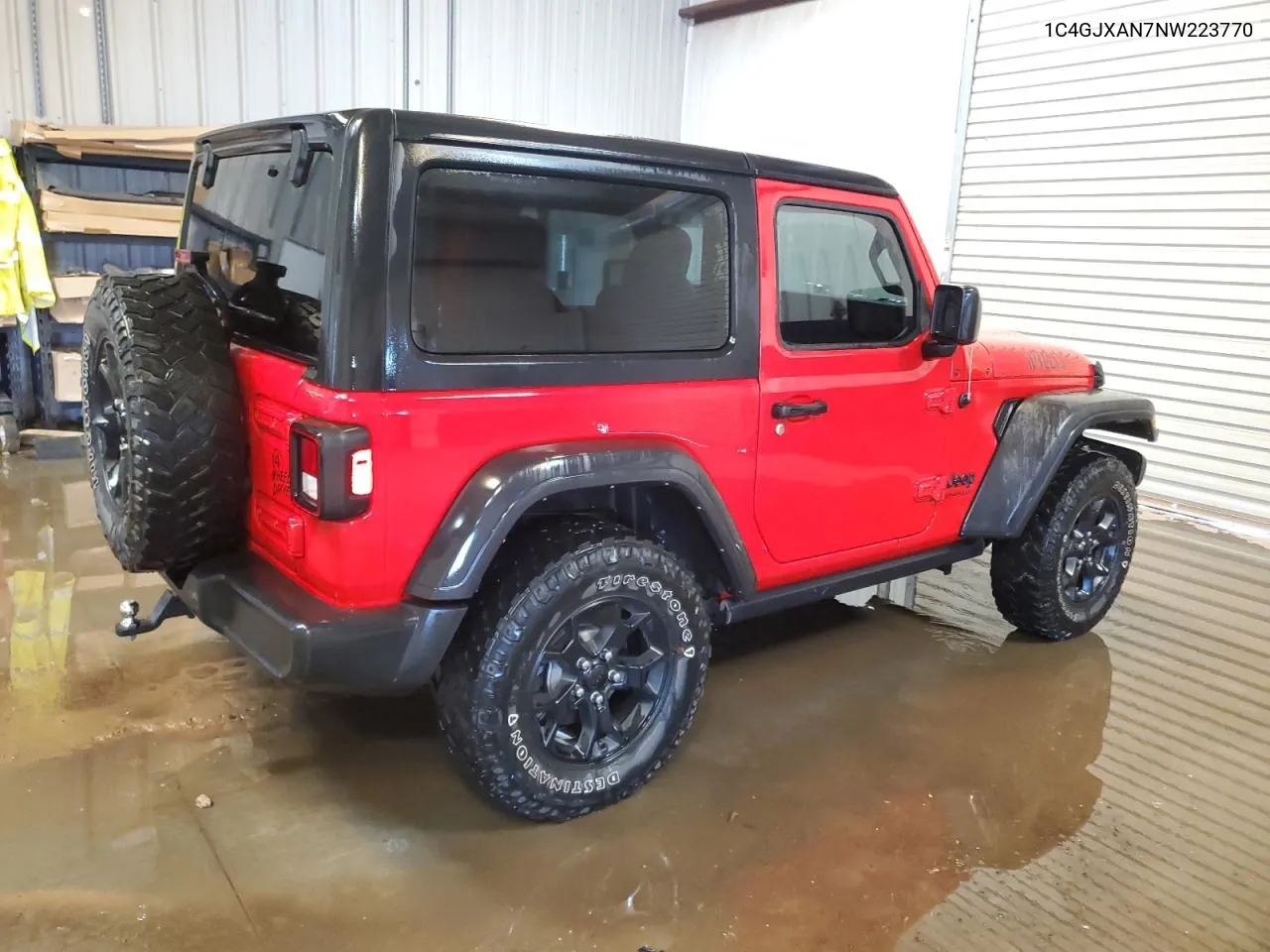 2022 Jeep Wrangler Sport VIN: 1C4GJXAN7NW223770 Lot: 68343194