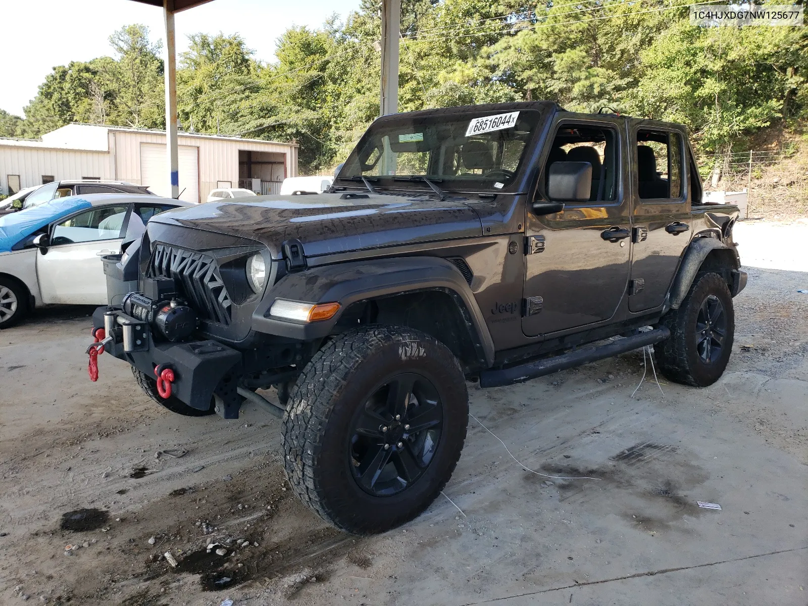 2022 Jeep Wrangler Unlimited Sport VIN: 1C4HJXDG7NW125677 Lot: 68516044