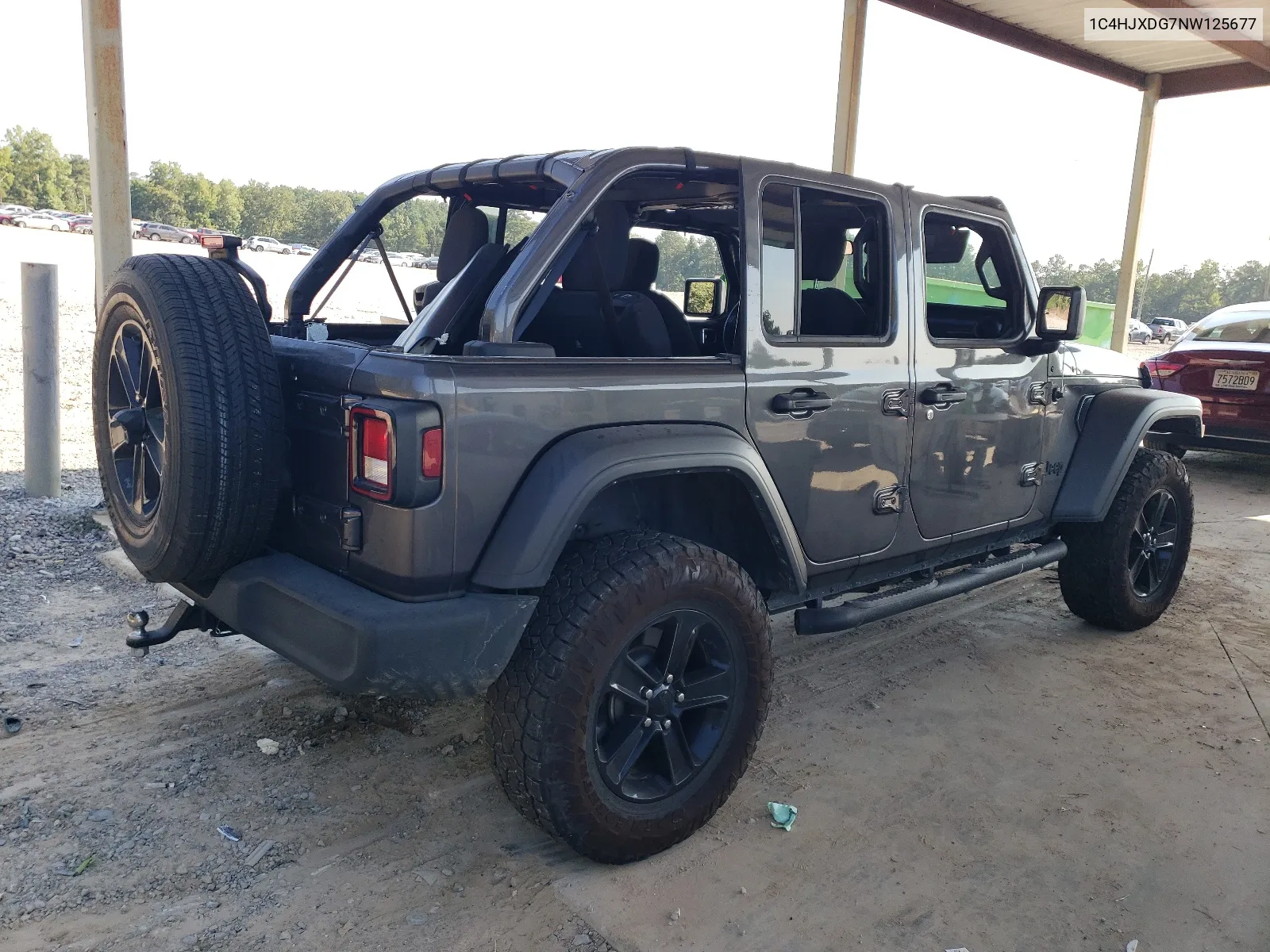 2022 Jeep Wrangler Unlimited Sport VIN: 1C4HJXDG7NW125677 Lot: 68516044