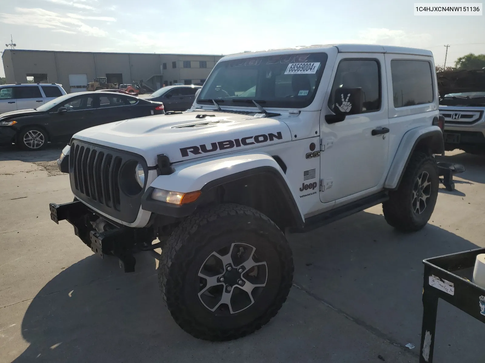 1C4HJXCN4NW151136 2022 Jeep Wrangler Rubicon