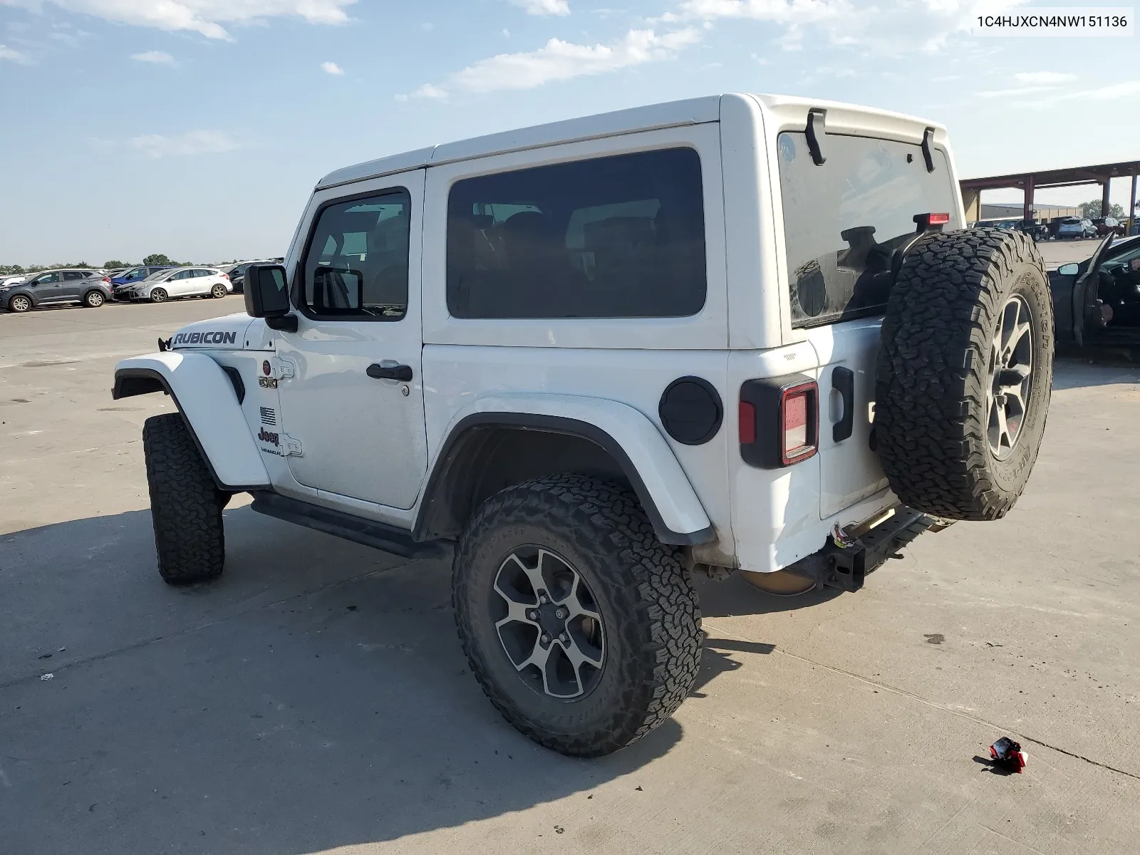 1C4HJXCN4NW151136 2022 Jeep Wrangler Rubicon