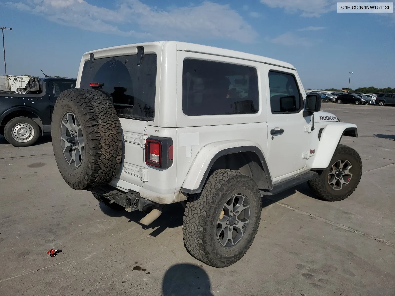 1C4HJXCN4NW151136 2022 Jeep Wrangler Rubicon