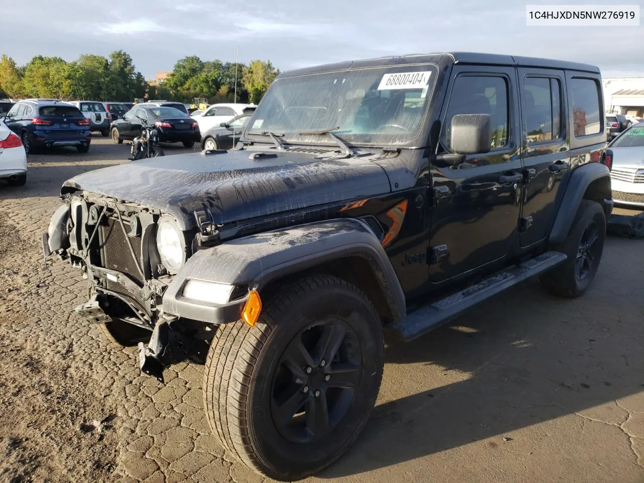 1C4HJXDN5NW276919 2022 Jeep Wrangler Unlimited Sport