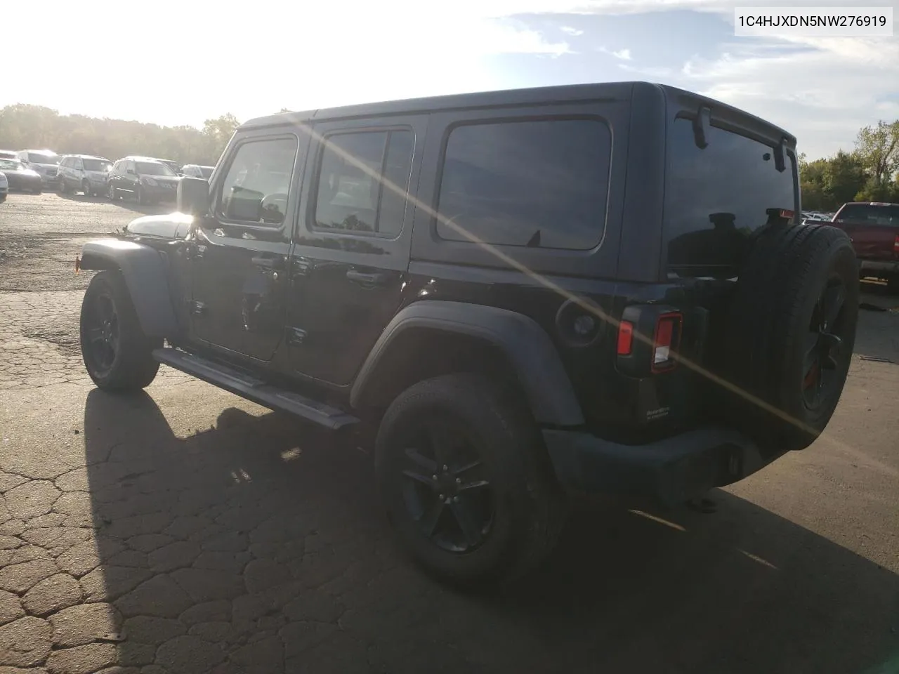 2022 Jeep Wrangler Unlimited Sport VIN: 1C4HJXDN5NW276919 Lot: 68800404