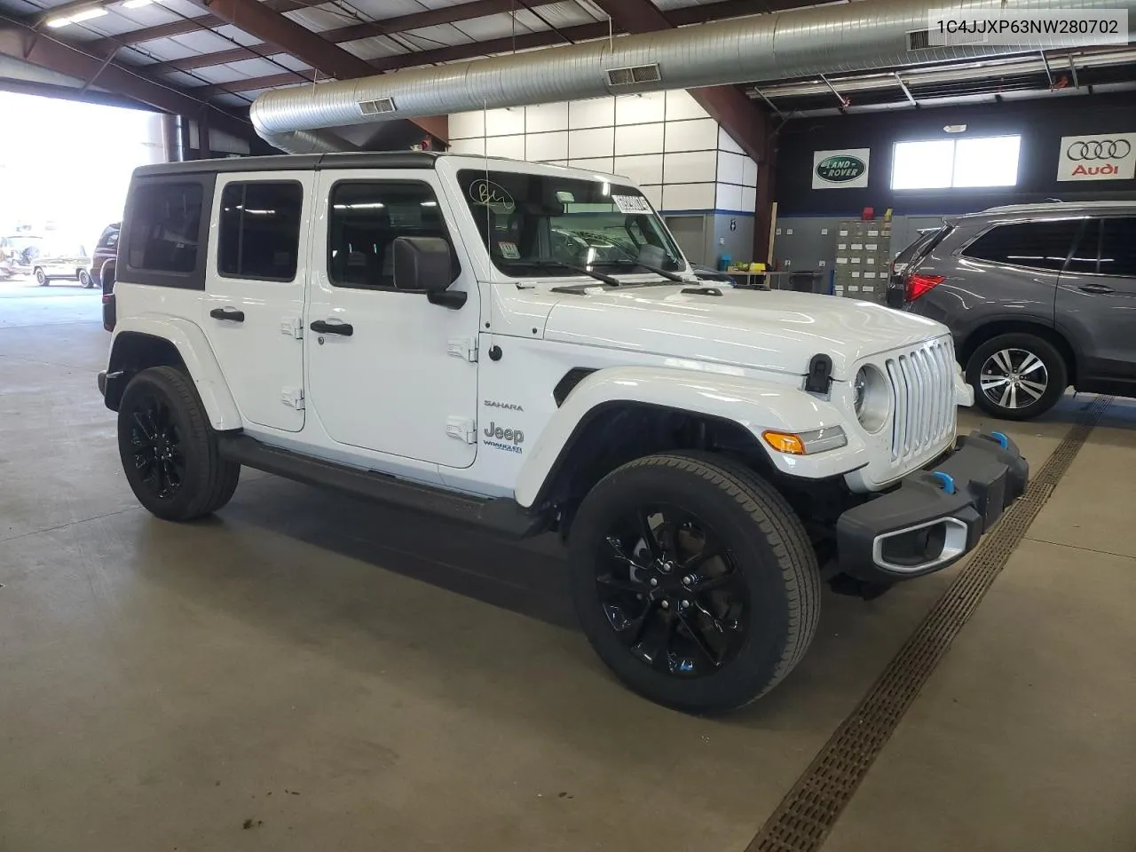 2022 Jeep Wrangler Unlimited Sahara 4Xe VIN: 1C4JJXP63NW280702 Lot: 69298074