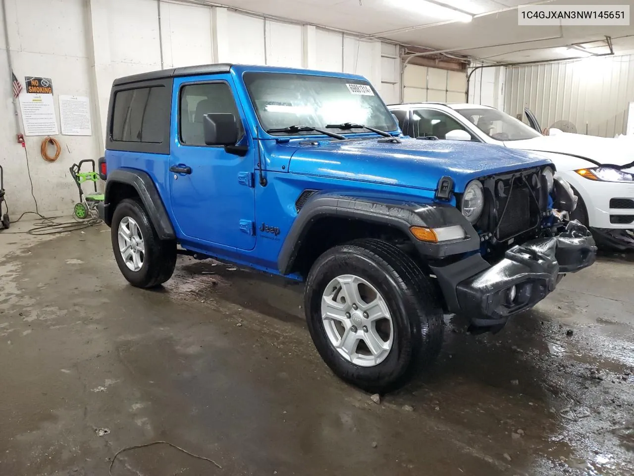 2022 Jeep Wrangler Sport VIN: 1C4GJXAN3NW145651 Lot: 69881314