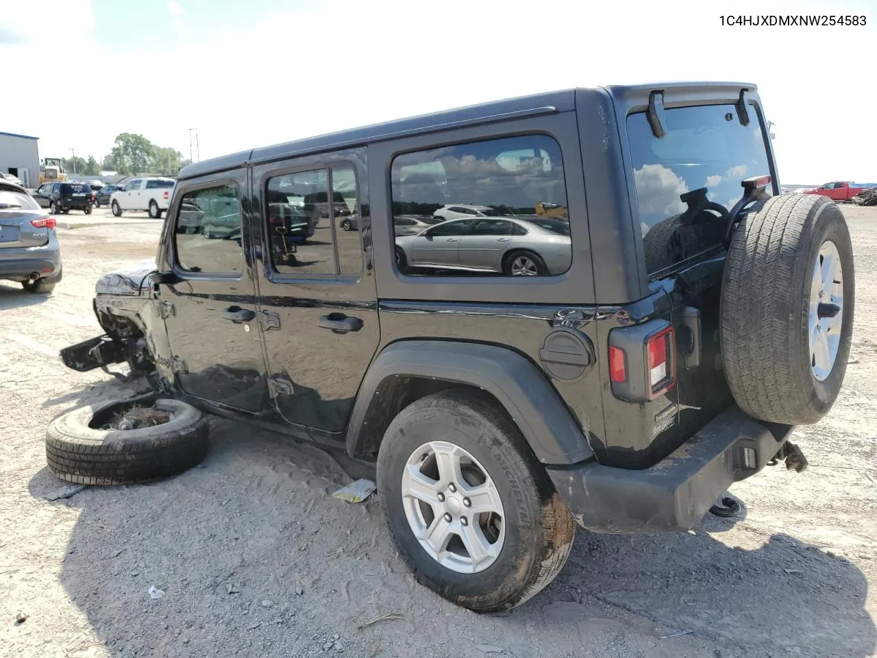 2022 Jeep Wrangler Unlimited Sport VIN: 1C4HJXDMXNW254583 Lot: 70820684