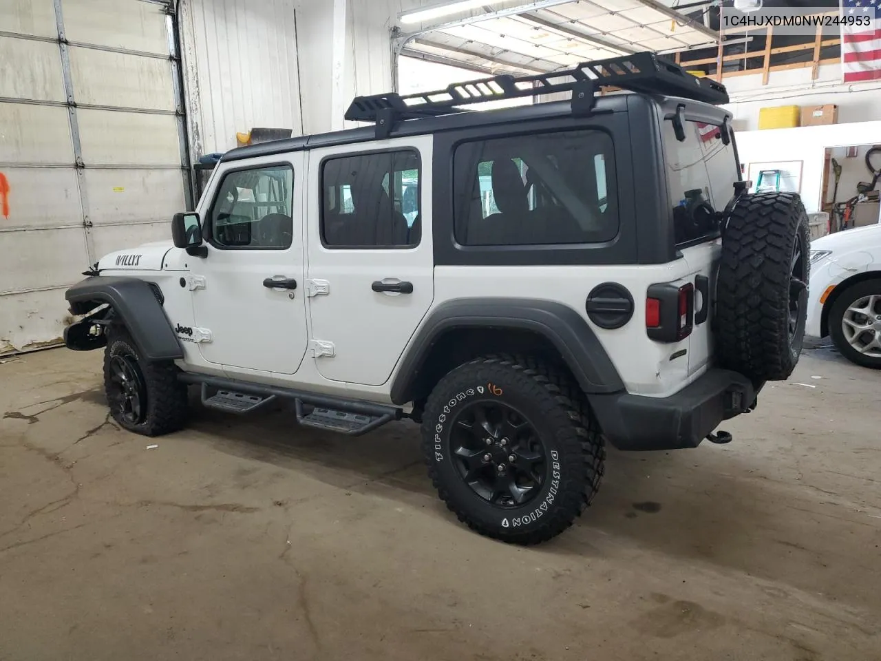 2022 Jeep Wrangler Unlimited Sport VIN: 1C4HJXDM0NW244953 Lot: 71495154