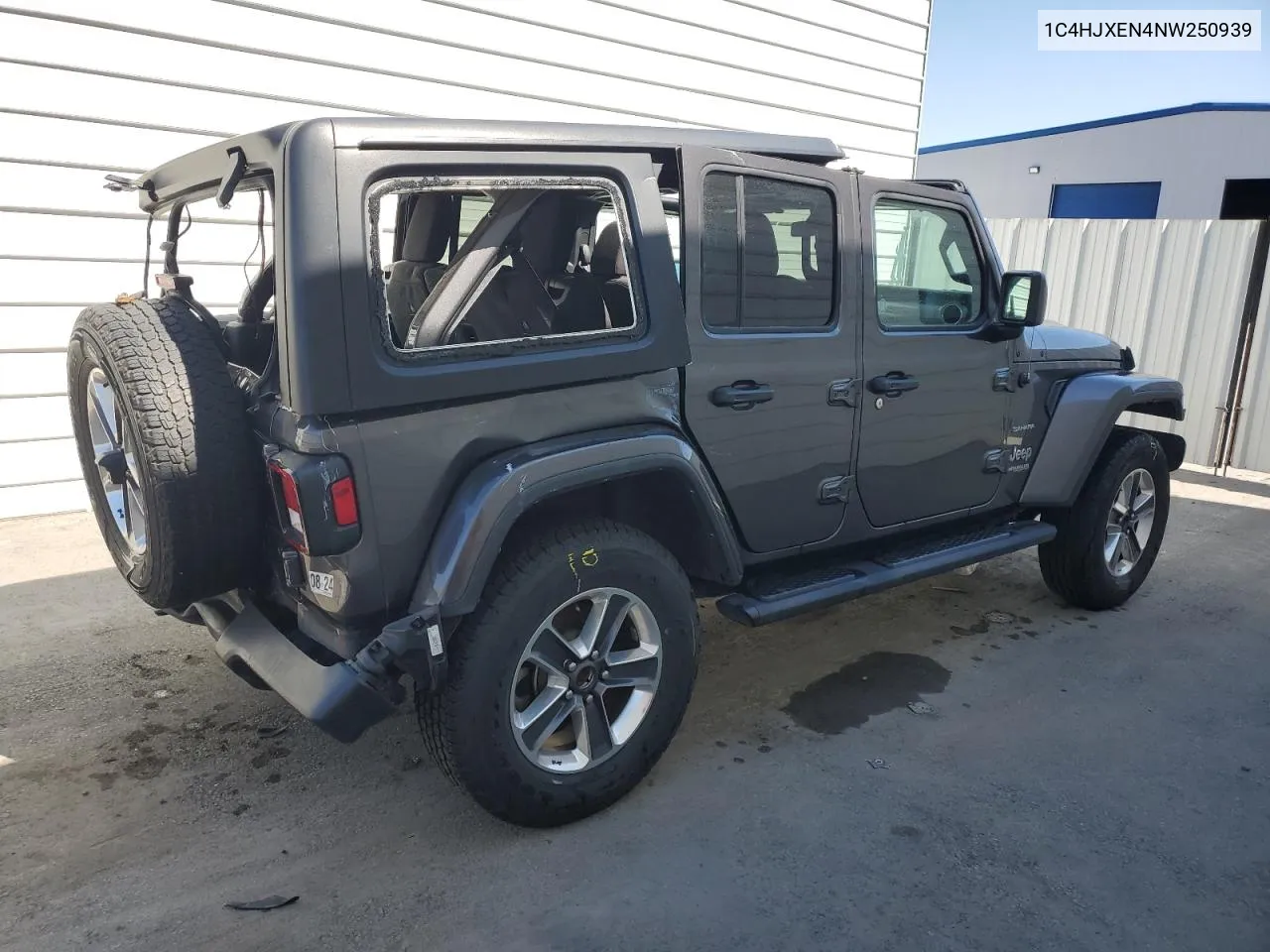 2022 Jeep Wrangler Unlimited Sahara VIN: 1C4HJXEN4NW250939 Lot: 71790514