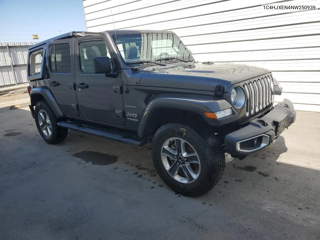 2022 Jeep Wrangler Unlimited Sahara VIN: 1C4HJXEN4NW250939 Lot: 71790514