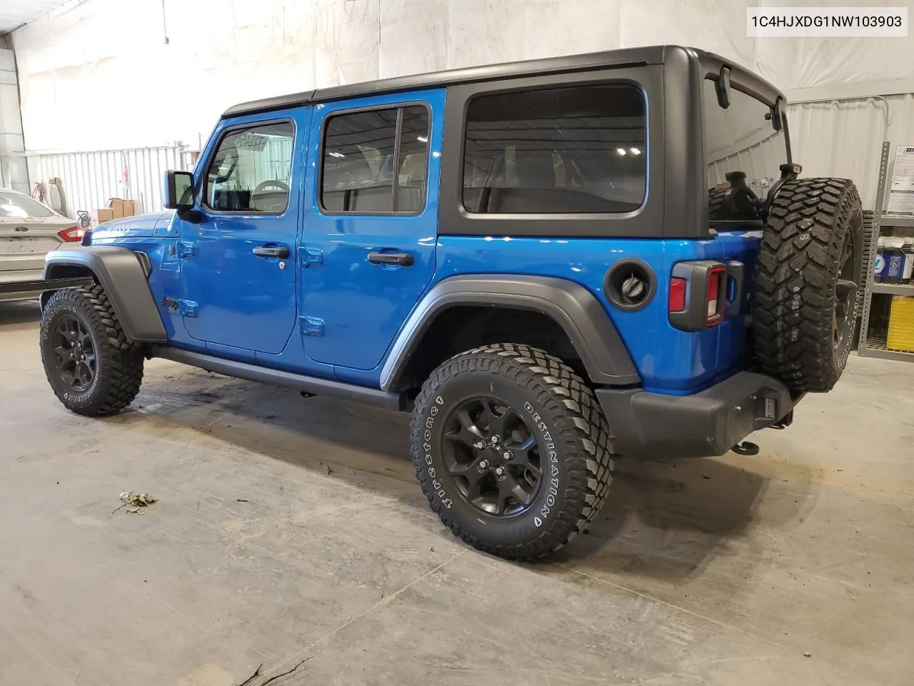 2022 Jeep Wrangler Unlimited Sport VIN: 1C4HJXDG1NW103903 Lot: 72045494