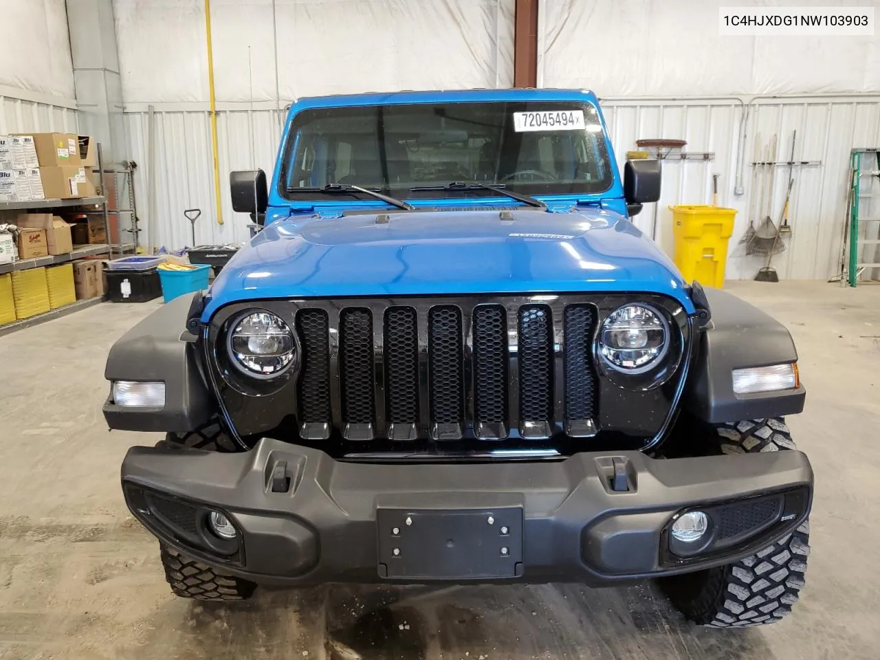 1C4HJXDG1NW103903 2022 Jeep Wrangler Unlimited Sport