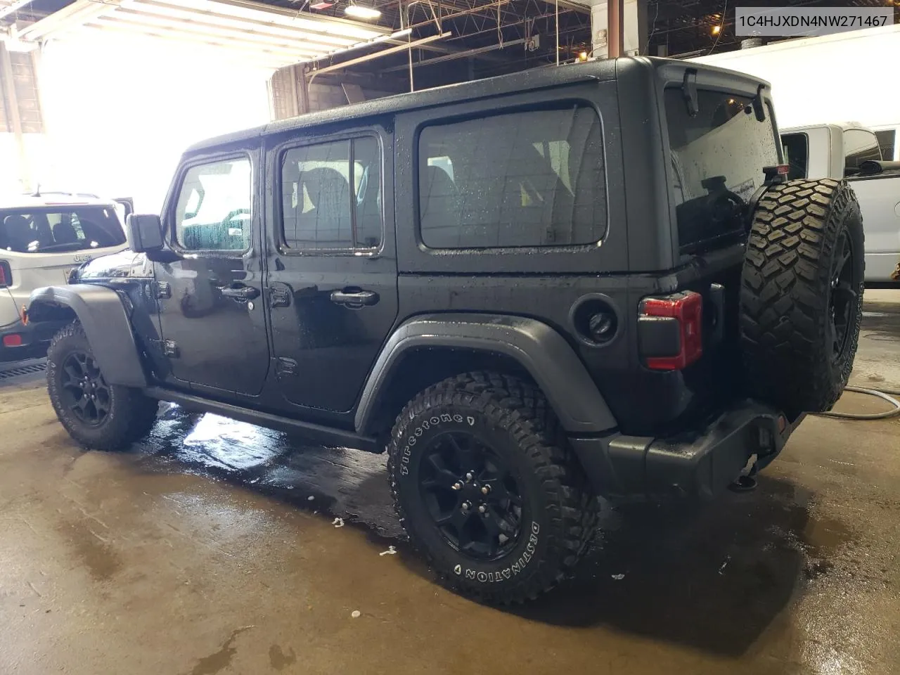 1C4HJXDN4NW271467 2022 Jeep Wrangler Unlimited Sport